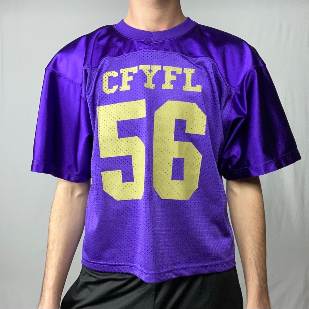 Purple 56 Football Jersey